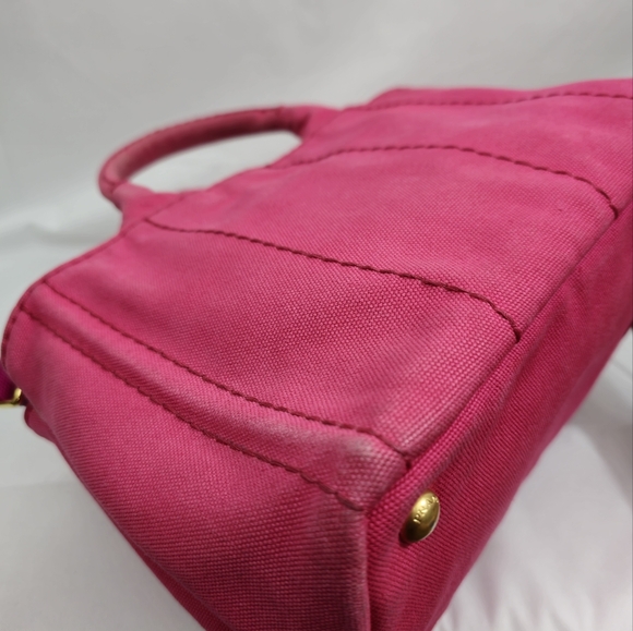 Pink Prada Canapa PM size - Picture 7 of 12